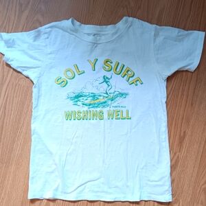 J.crew Sol Y Surf Wishing Well Puerto Rico cotton tshirt